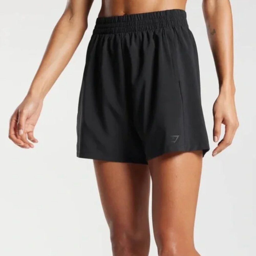 Gymshark Woven Pocket Shorts - M - Black